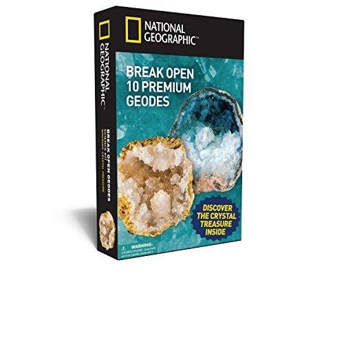 10 Geodes and Explore Crystals Science Kit