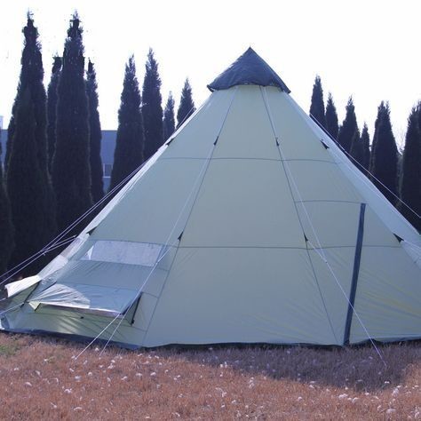 10-Person Waterproof Anti-Wind Luxury Teepee Tent
