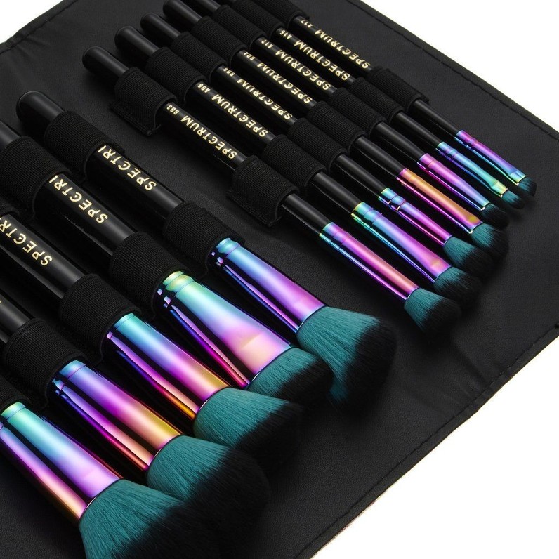 12 Piece Siren Brush Set & Roll