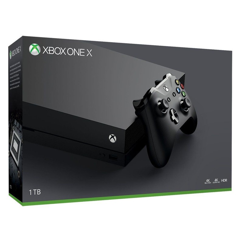 1TB Gaming Console, (Xbox One X)