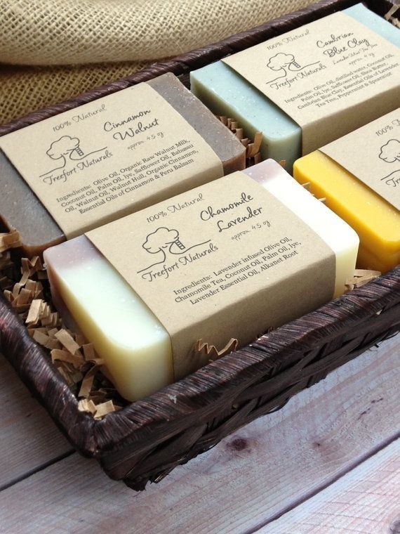 4 bar Soap Set