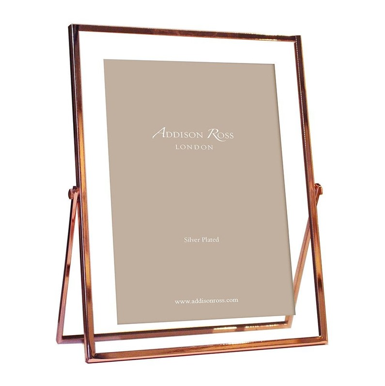 Addison Ross Rose Gold & Glass Photo Frame