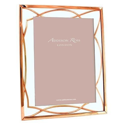Addison Ross Swirl & Rose Gold Picture Frame