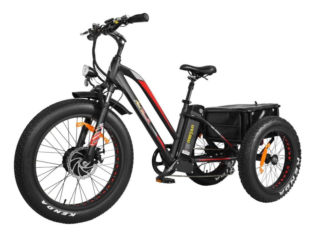 Addmotor MOTAN M350 P Fat Tire Electric Cargo Trike