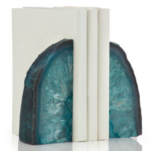 Agate Bookends