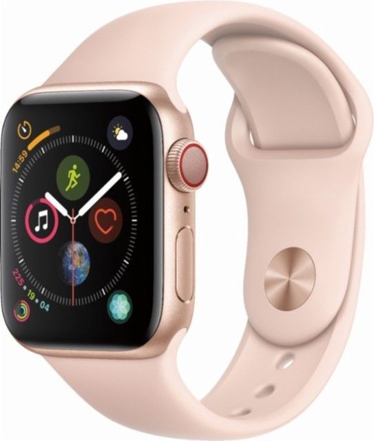 Apple - Apple Watch Series 4 (GPS + Cellular)