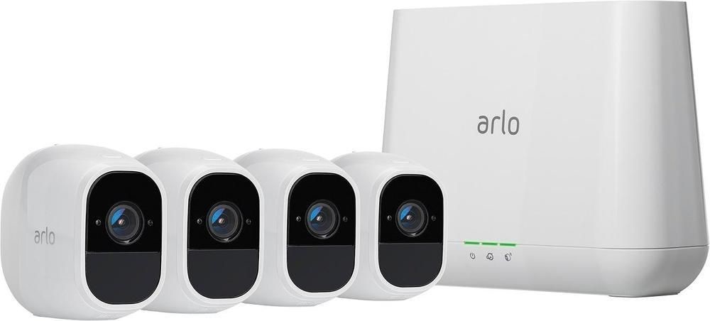Arlo - Pro 2 4-Camera Indoor/Outdoor