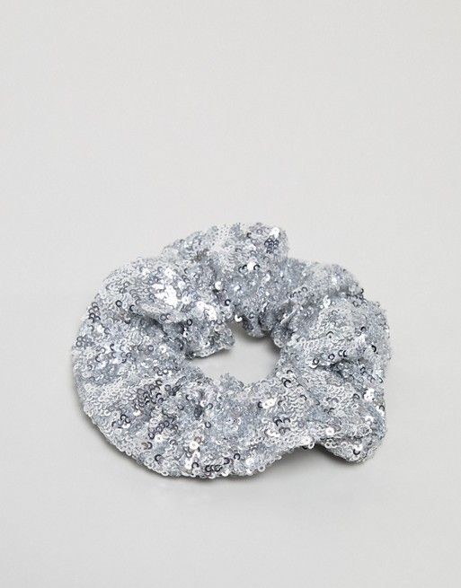 ASOS DESIGN Sequin Scrunchie