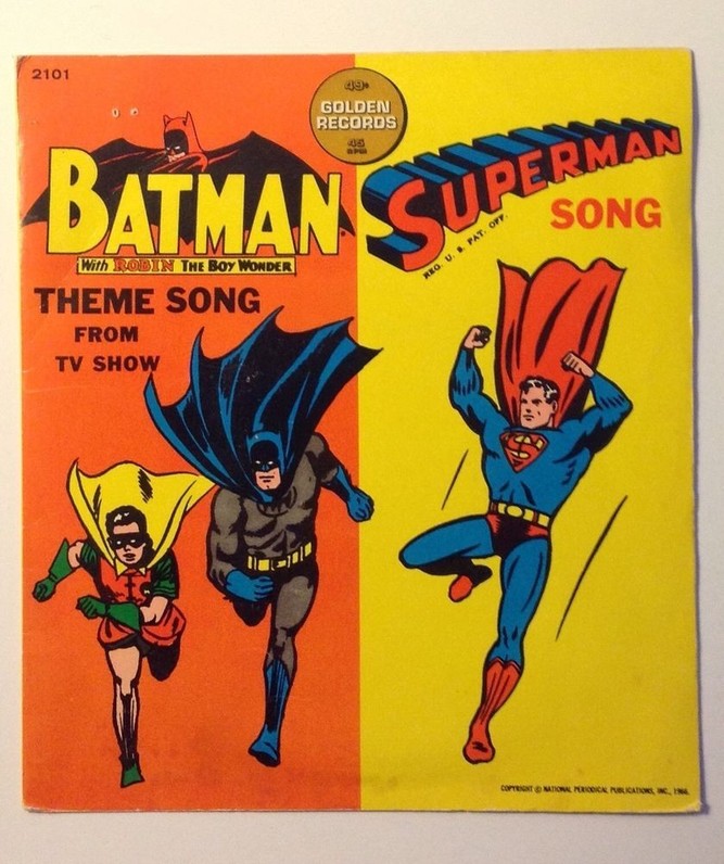 Batman TV Theme & Superman Song (1966)