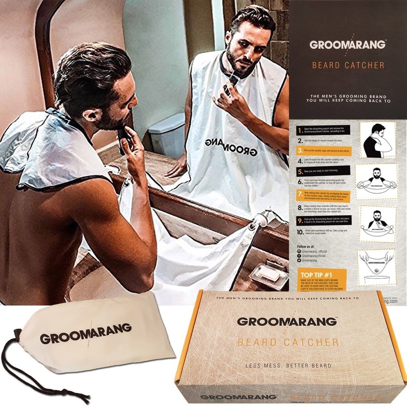 Beard Shaving & Clippings Catcher