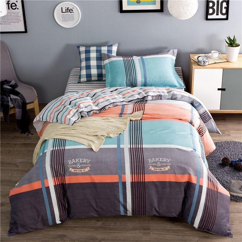 Bedding set Cartoon Printing Minions Bedclothes