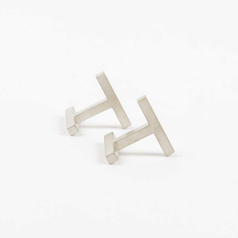 Béton Cufflinks Silver