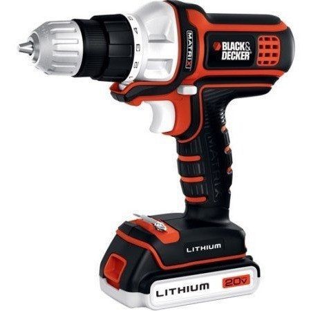 Black & Decker 20-Volt Matrix Drill, BDCDMT120