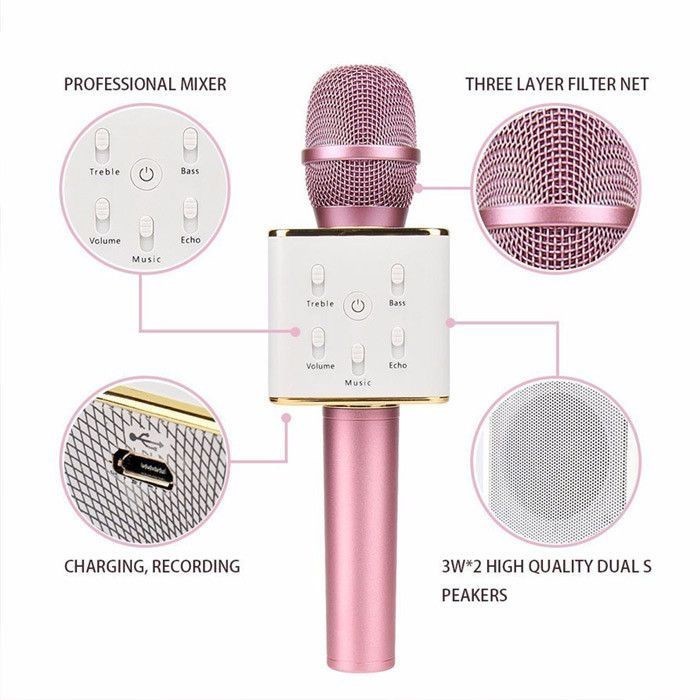 BLUETOOTH KARAOKE MICROPHONE