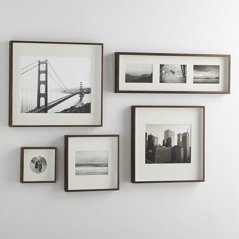 Brushed Antique Bronze Wall Frames