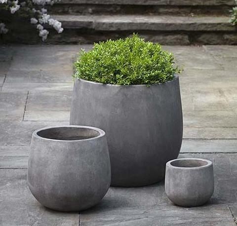 Campania International Urban Deck Planter - Set of 3