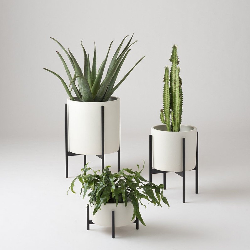 Case Study Planter - White