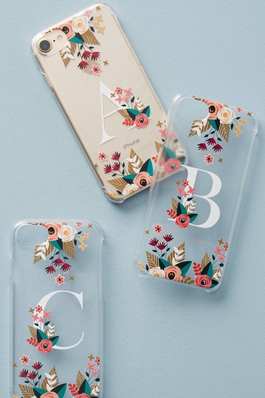 Casetify Floral Monogram iPhone 6/7 Case
