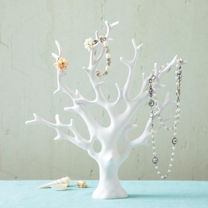 Coral Tree Jewelry Holder