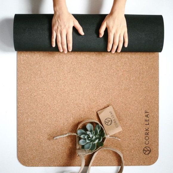 Cork yoga mat