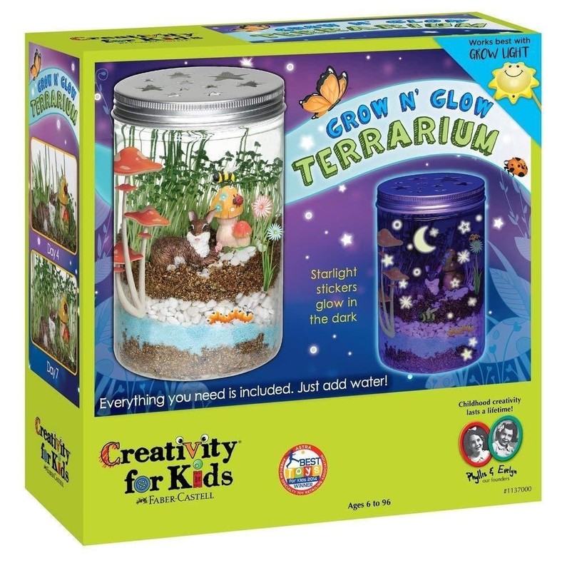 Creativity For Kids Grow `n Glow Terrarium