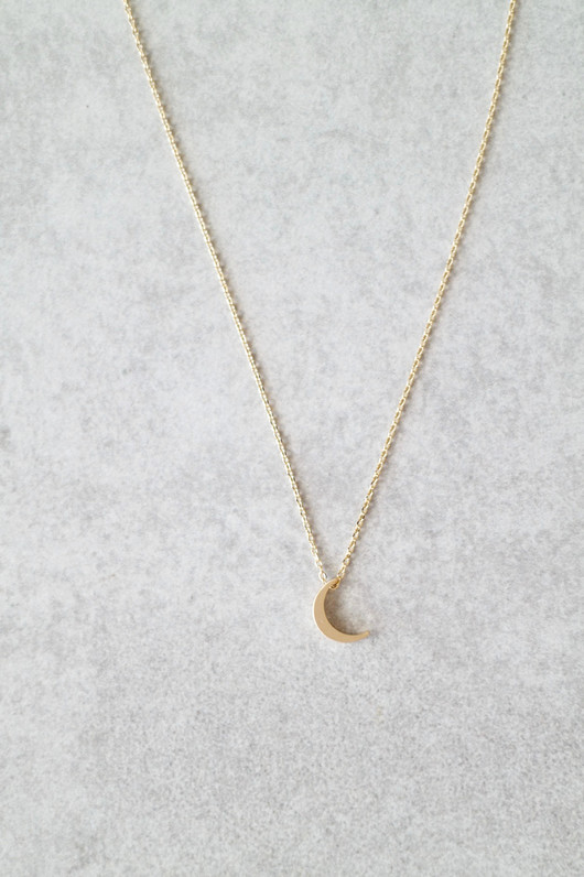 Crescent Moon Necklace