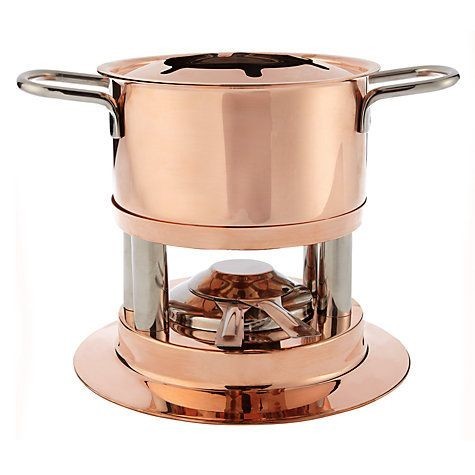 Croft Collection Copper Fondue Set