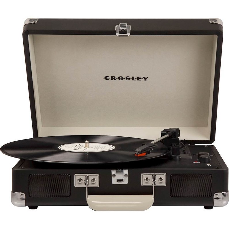 Crosley - Cruiser Deluxe Bluetooth Portable Turntable