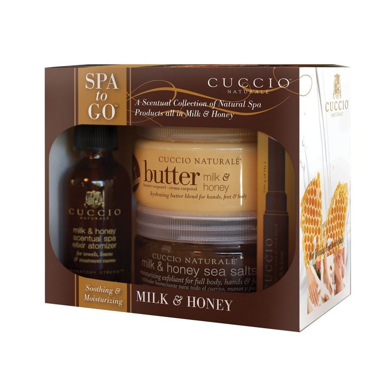 Cuccio Naturale Milk & Honey Spa to Go Kit