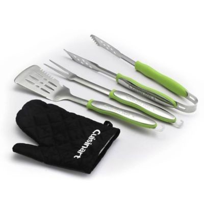 Cuisinart 3-Piece Tool Set With Bonus Glove In Green