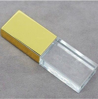 Custom Crystal USB 2.0 Flash Drive
