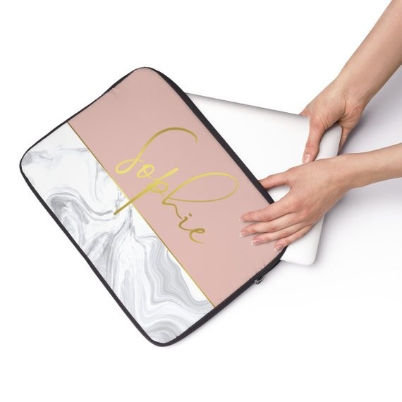 Custom Name Laptop Sleeve