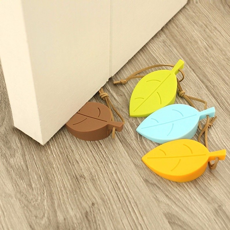 Cute Colorful Leaf Door Stopper