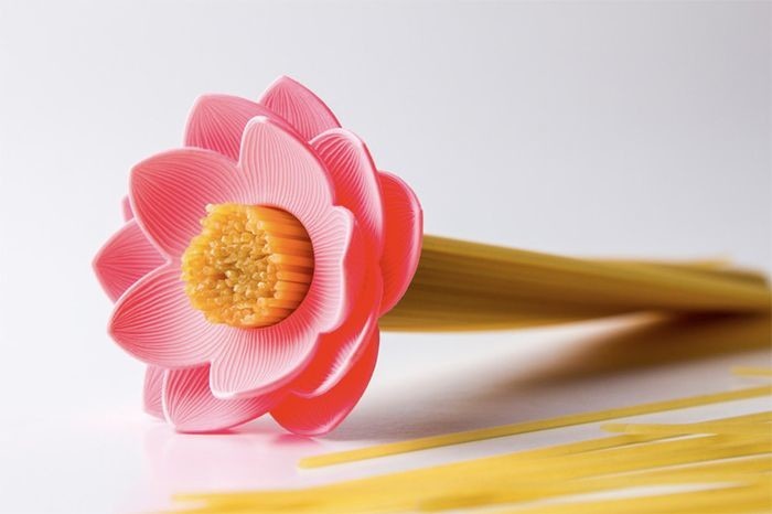 Cute LOTUS Blüten SPAGHETTIMAß Measurer - Pink