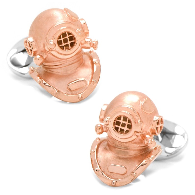 Diving Helmet Cufflinks