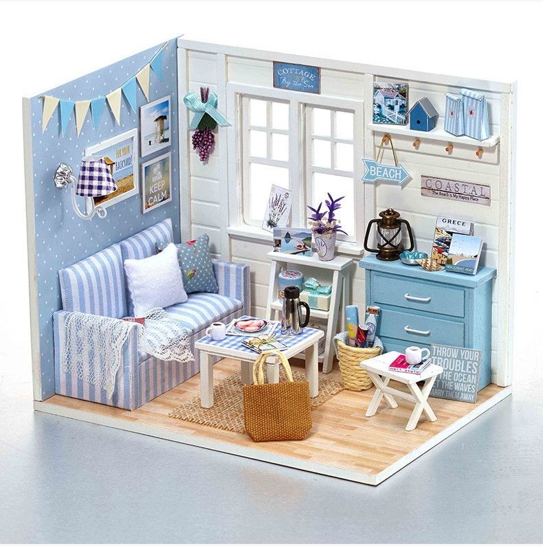 Doll House Furniture Diy Miniature Dust Cover
