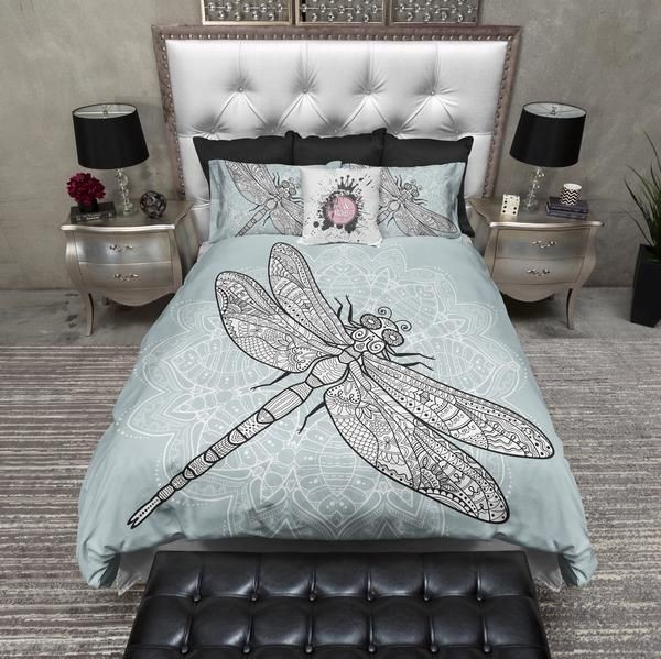 Dragonfly Mandala Bedding