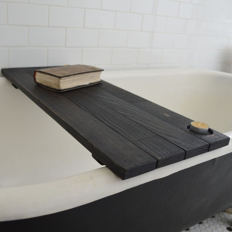 EBONIZED TUB CADDY