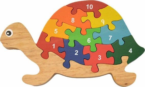 Eco-Friendly Turtle Numbers Puzzle