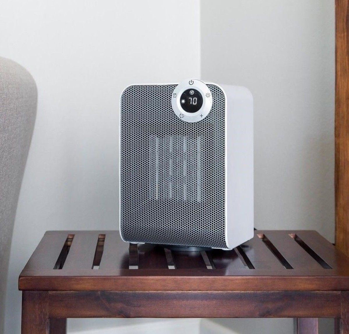 Electric Heater Portable Oscillating LED