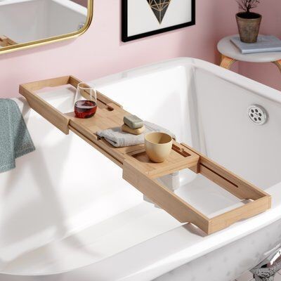Eshleman Bamboo Bathtub Caddy