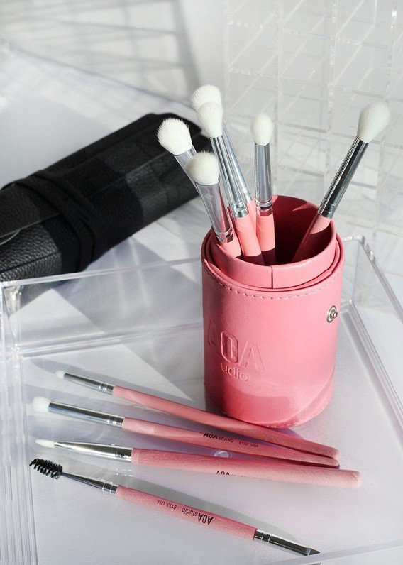 Eyes Brush Set + Brush Holder
