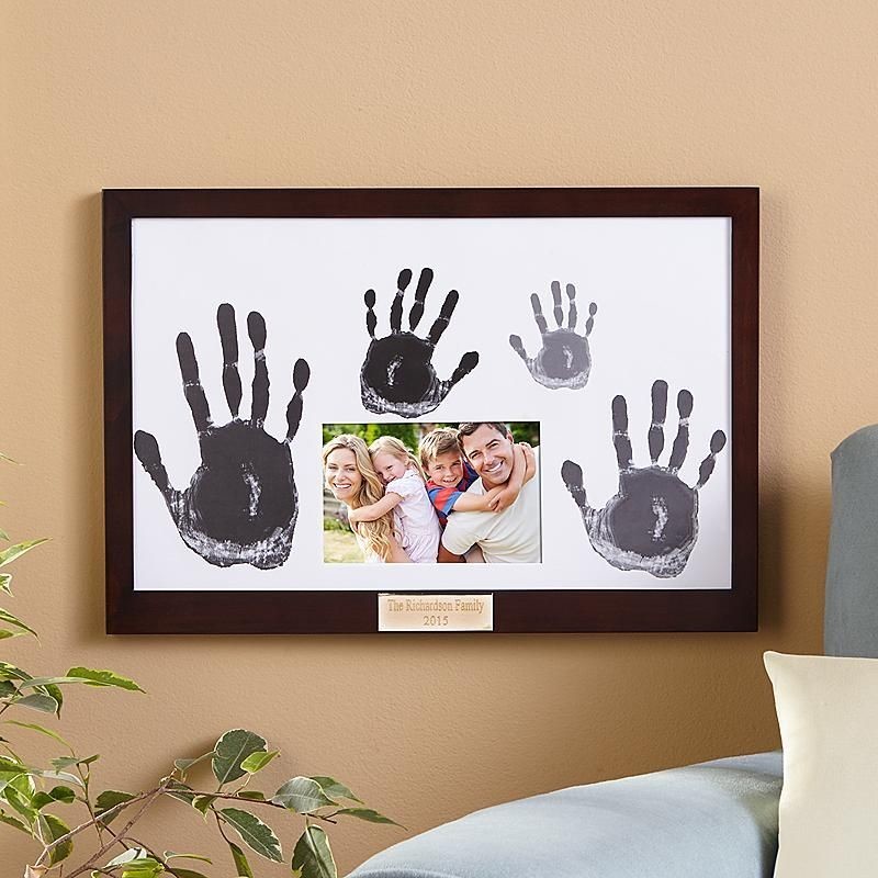 Family Handprint & Frame