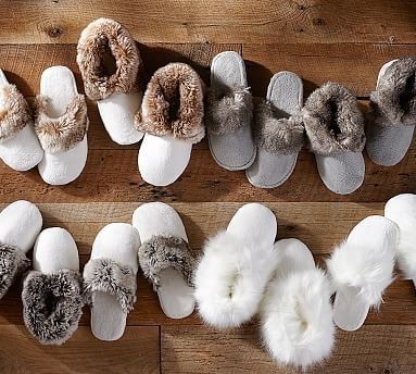 Faux Fur Slippers