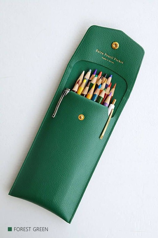 FAUX LEATHER PENCIL Case