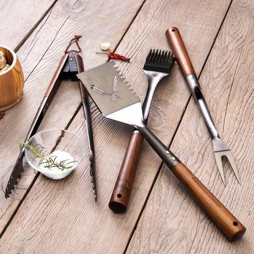 Fleischer and Wolf 4-Piece BBQ Tool Set