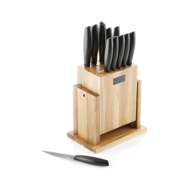 Fleischer and Wolf London 12-Piece Knife Block Set