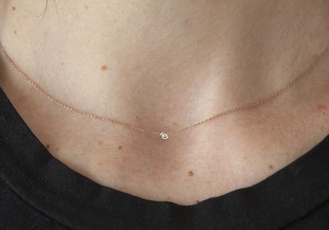 Flirty necklace-White diamond