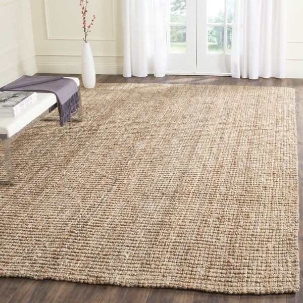Gaines Power Loomed Natural Area Rug