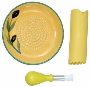 Garlic Grater Plate Set